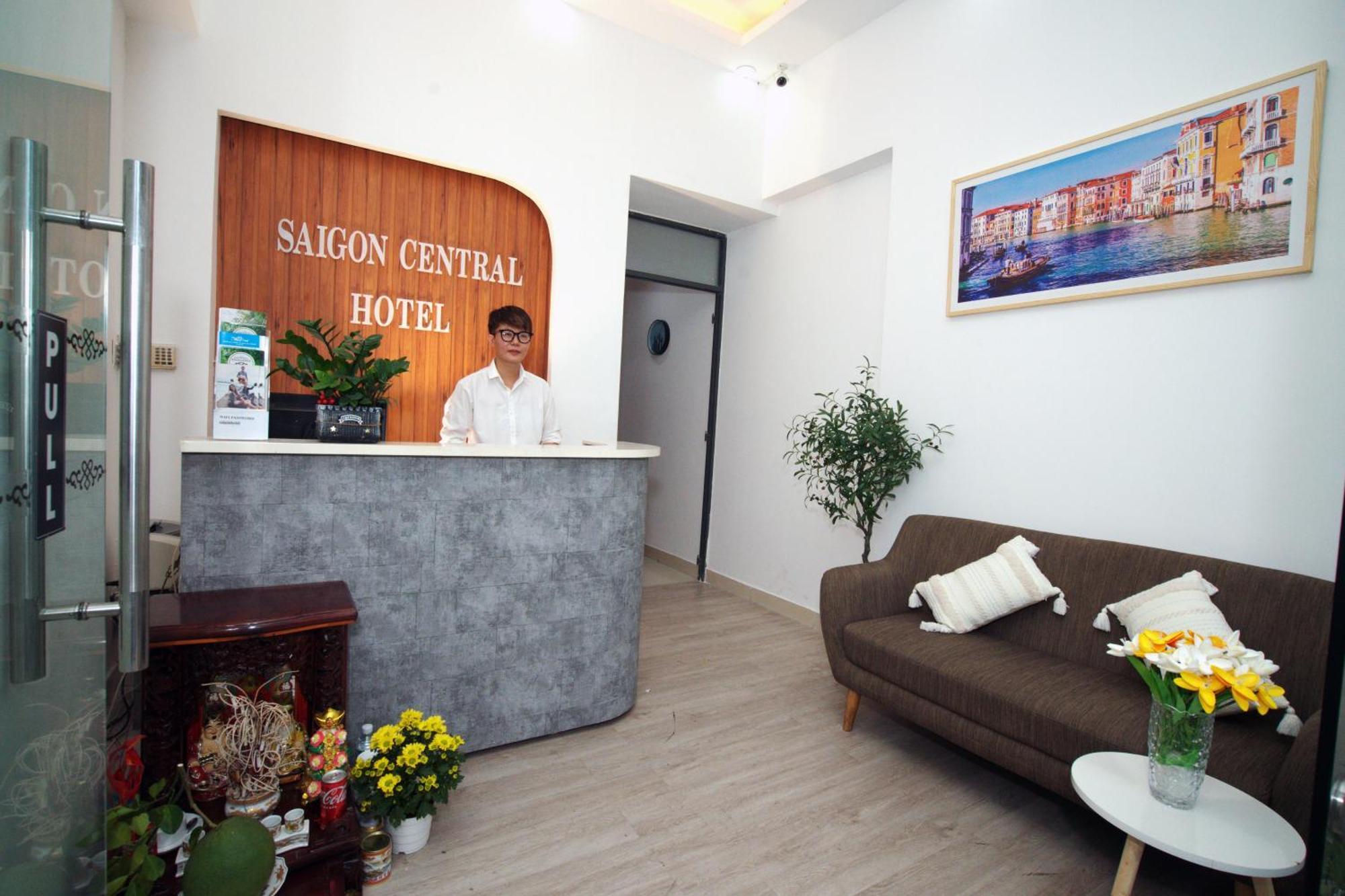Saigon Central Hotel โฮจิมินห์ซิตี้ ภายนอก รูปภาพ