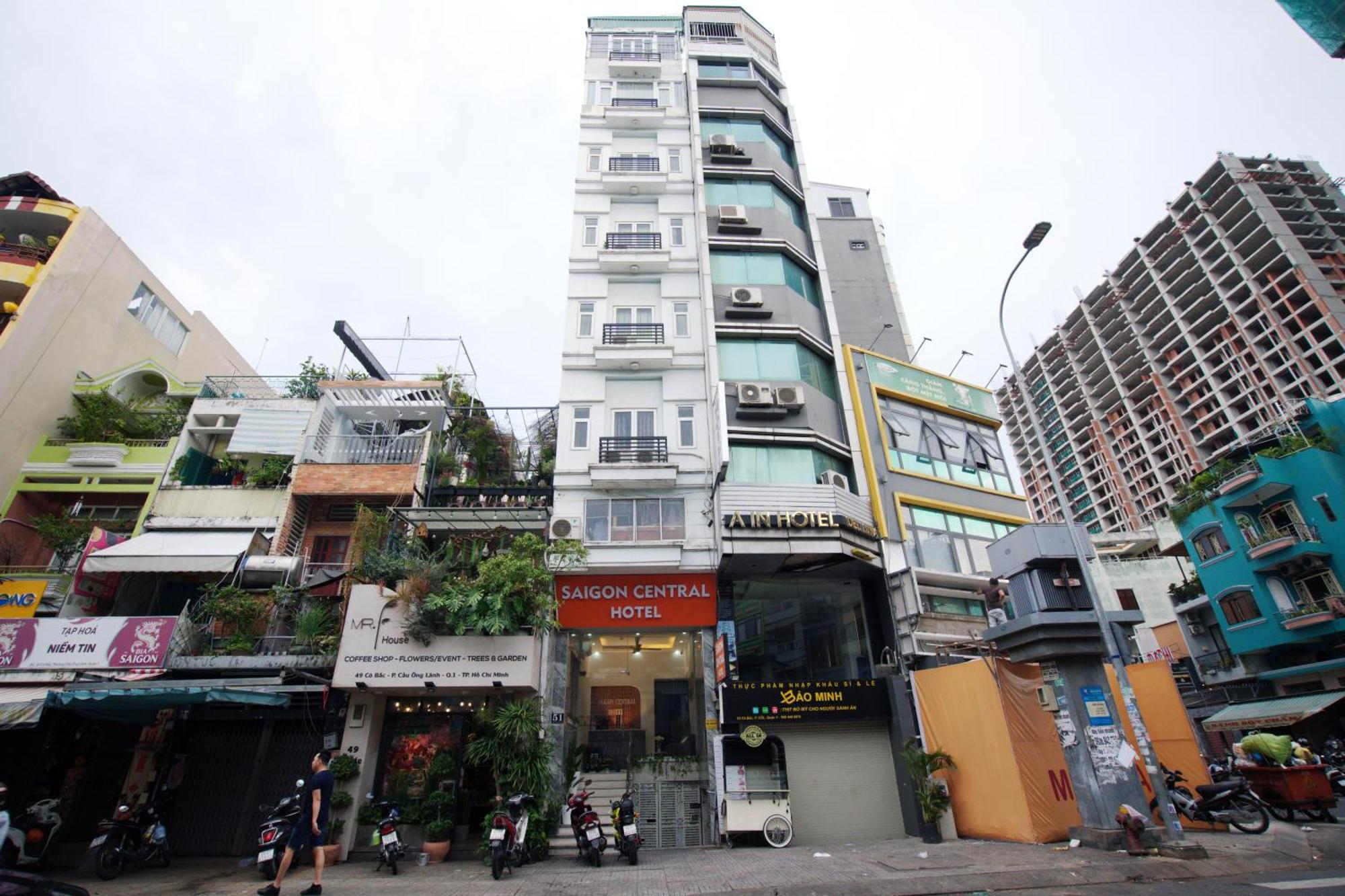 Saigon Central Hotel โฮจิมินห์ซิตี้ ภายนอก รูปภาพ